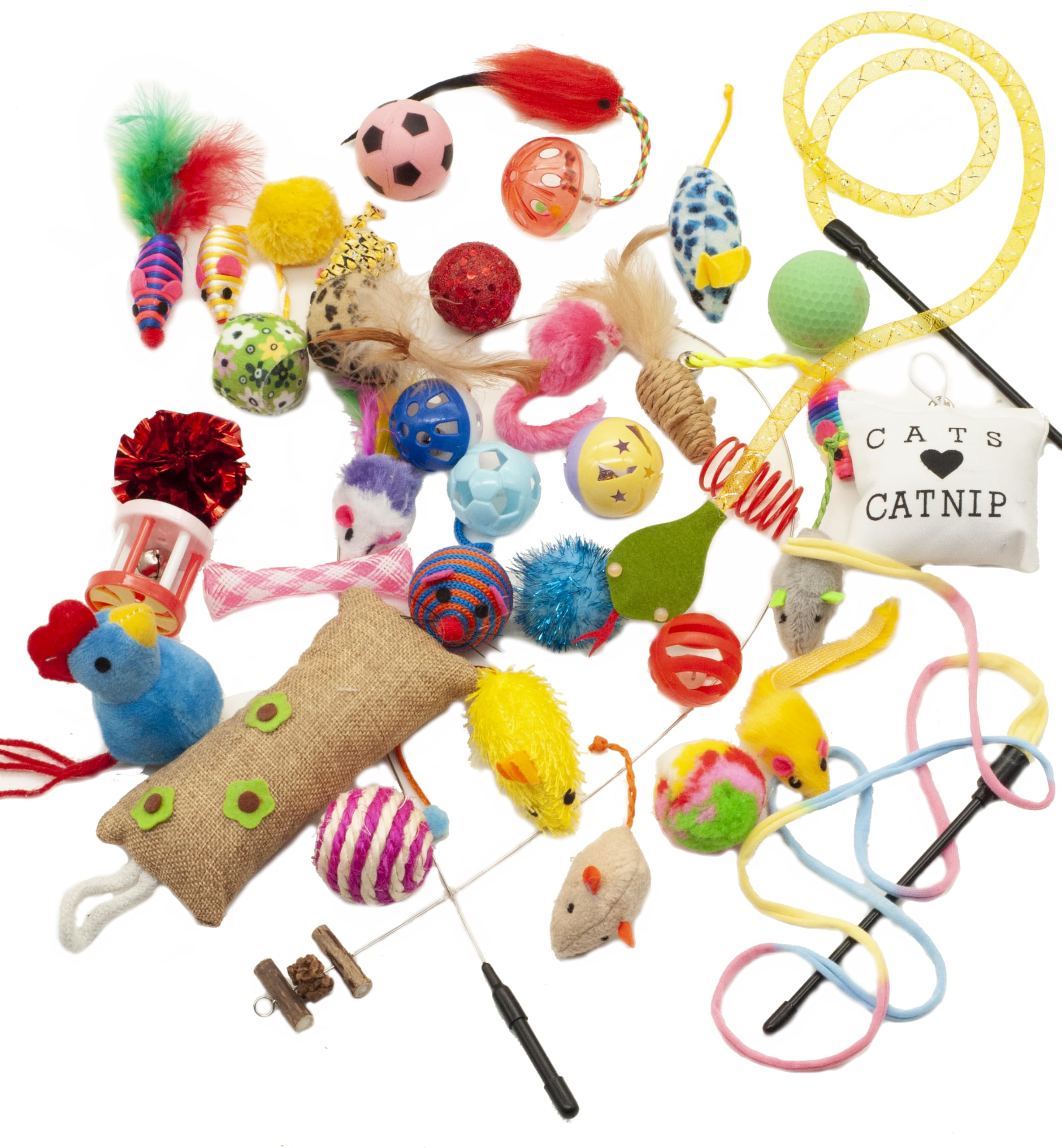 Thalvorys Cat Toys Variety Pack
